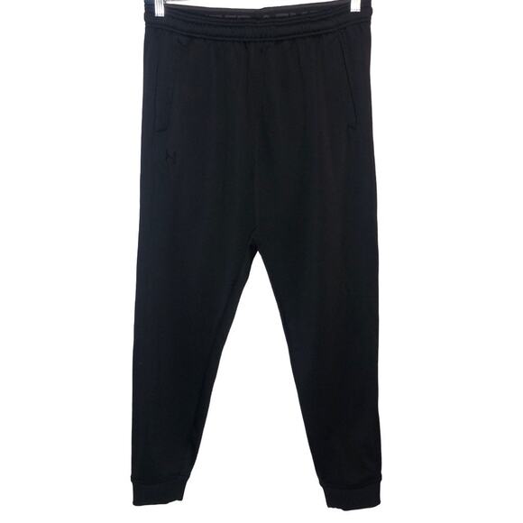 Under Armour Men's Black Joggers Pants Size Large ColdGear Loose Fit Sportswear - Picture 1 of 12
